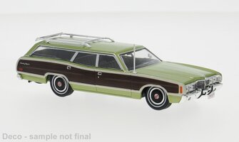 Ford LTD Country Squire, světle zelená, 1972